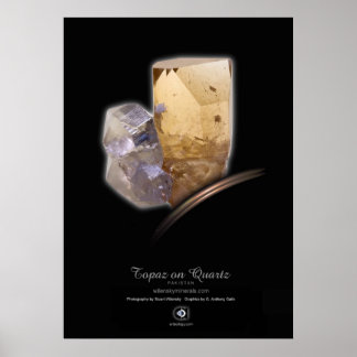 POSTER TOPAZ SUR QUARTZ