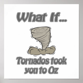 Poster Tornade à Oz