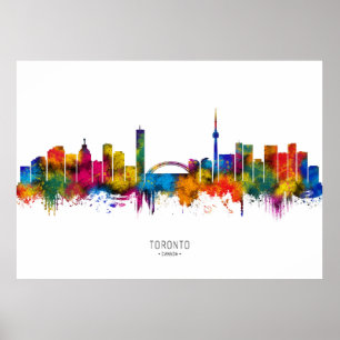 Poster Toronto Skyline