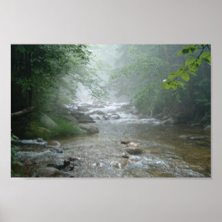 Poster torrent de brouillard