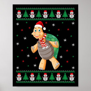 Poster Tortue Animal Correspondant Famille Vilaine Sueur