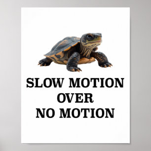 Poster Tortue en ralenti plutôt qu'immobile Mème
