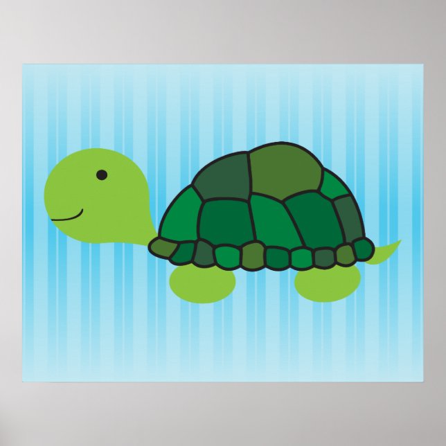 Poster Tortue mûre (Devant)