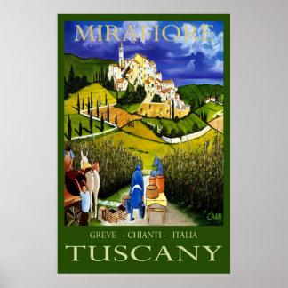 POSTER TOSCANE