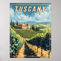 Toscane vintage Italie
