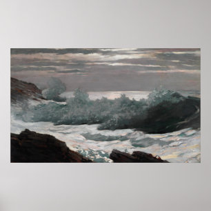 Poster Tôt le matin après une tempête à Sea Winslow Homer
