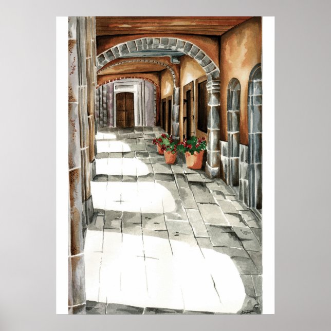 Poster Tôt le matin San Miguel (Devant)