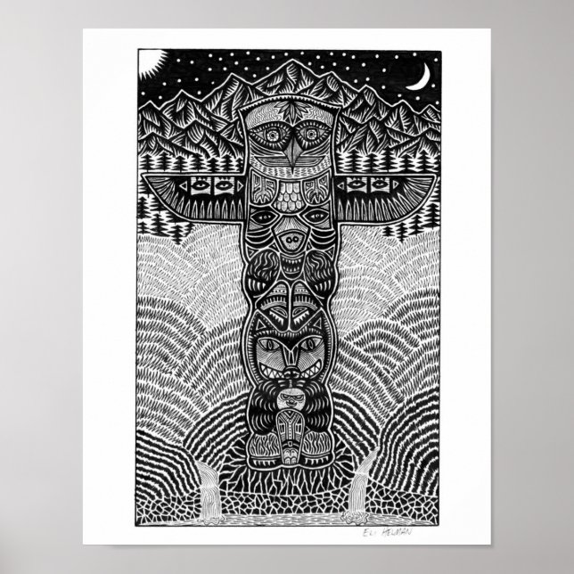Poster Totem (Devant)