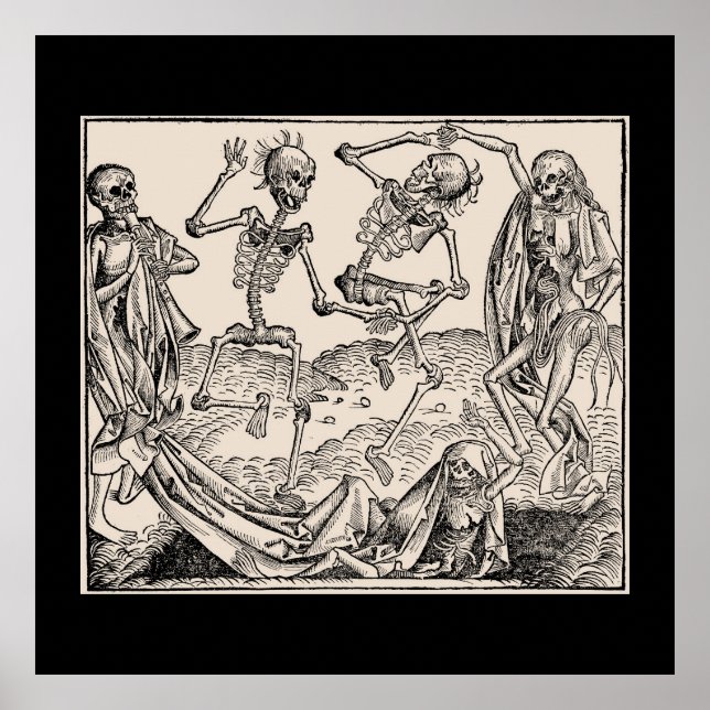 Poster Totentanz / Danse de macabre (Devant)