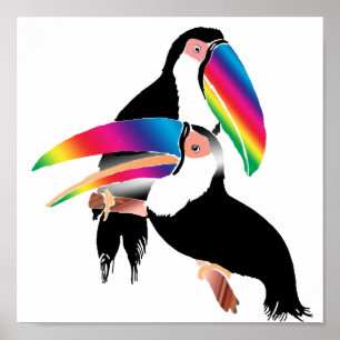 Poster Toucans de Tou