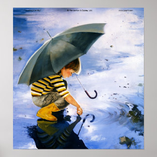 Poster Toucher le ciel (Impression de toile)