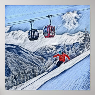 Poster Toucher les pistes