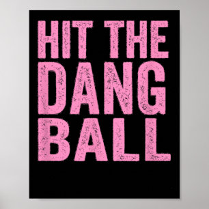 Poster Touchez Dang Ll Vendre Drôle Joueur Design 1