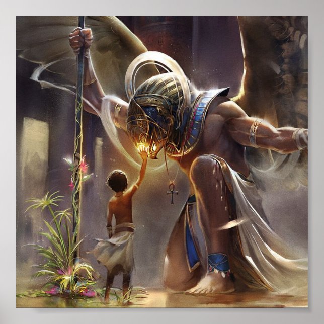 Poster Touchez l'affiche Sky (Devant)