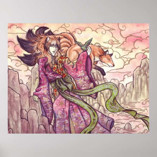 Poster Touchez l'affiche Sky (Devant)