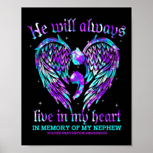 Poster Toujours Dans Mon Coeur Ma Prévention Du Suicide N