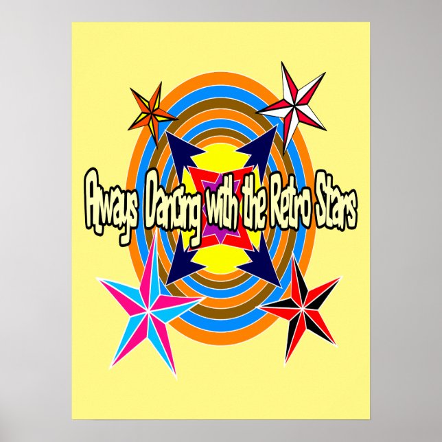 Poster Toujours danser avec les stars rétro (Devant)