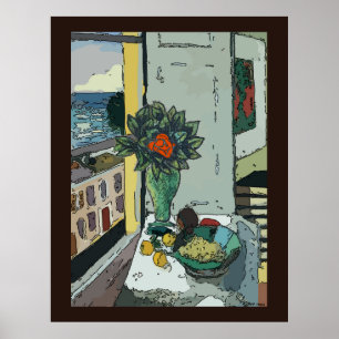 Poster Toujours la vie de la fenêtre