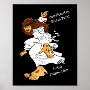 Poster Toujours Le Suivez - Trump 2024 Presidential Swag