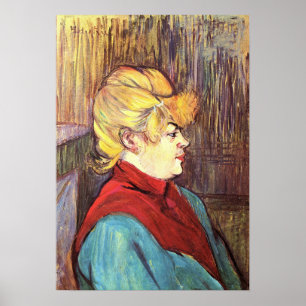 Poster Toulouse-Lautrec - Brothel Femme 1894