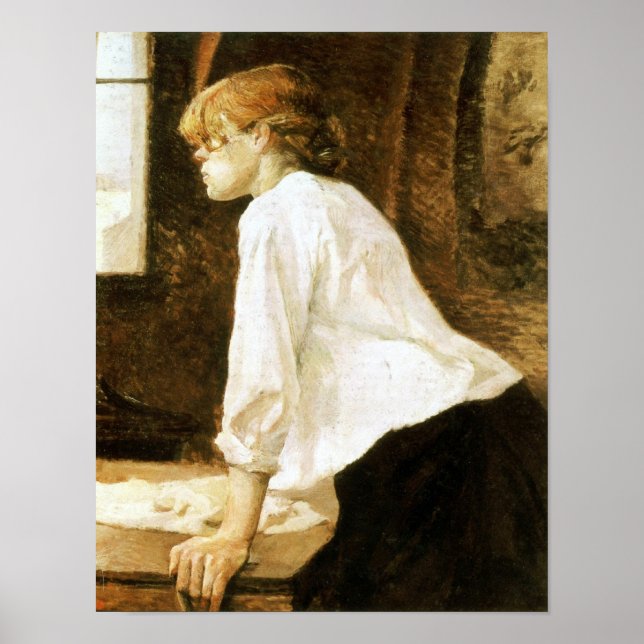 Poster Toulouse-Lautrec - La laverie (Devant)