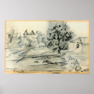 Poster Toulouse-Lautrec - Le Peintre Avant Son Sujet
