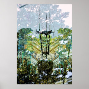 Poster tour camouflée