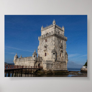 Poster Tour de Belem à Lisbonne