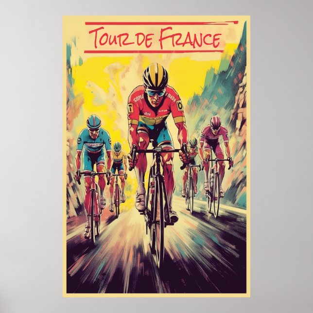 Poster Tour de France, (Devant)