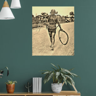 Poster Tour de France 1928 Étape 7 Italien Giusto Cerutti