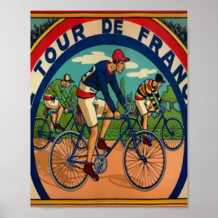 Poster Tour De France Vintage