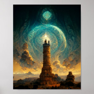 Poster Tour de guet de l'affiche d'Imaginaire des dieux