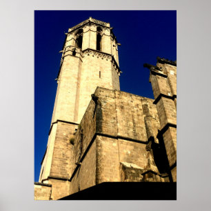 Poster Tour de la cathédrale de Barcelone