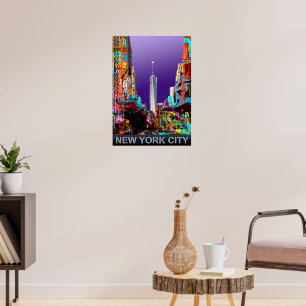 Poster Tour de la liberté de New York