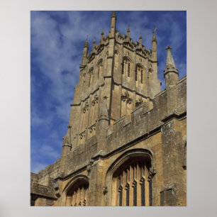 Poster Tour de l'église Saint-James, Chipping Camden