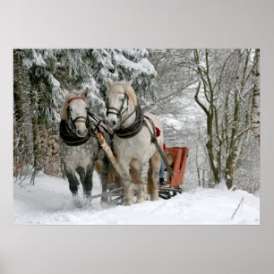 Poster Tour démodé de Sleigh