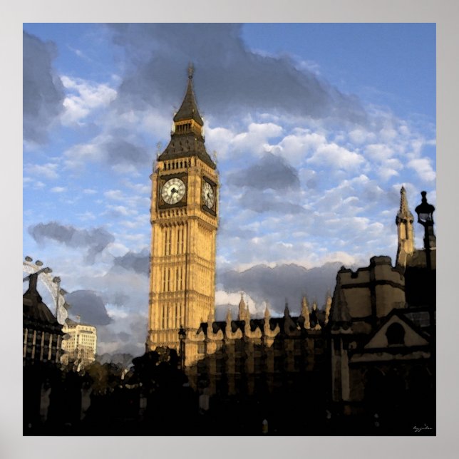 Poster Tour d'horloge (Devant)