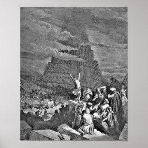 Poster Tour d'illustration de Gustave Dore de bible de