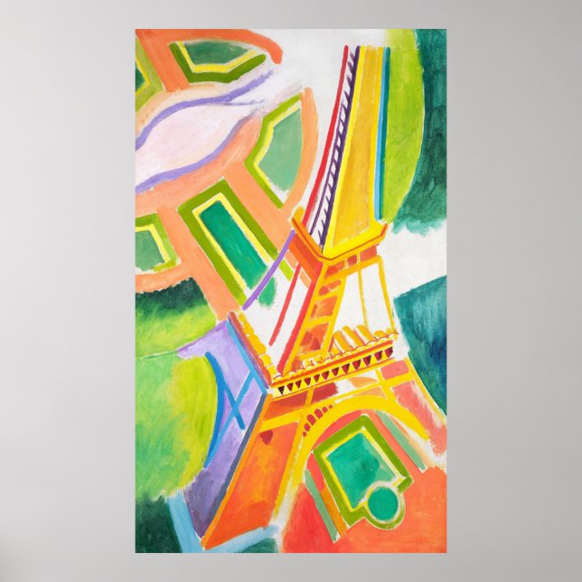 Poster Tour Eiffel (Devant)