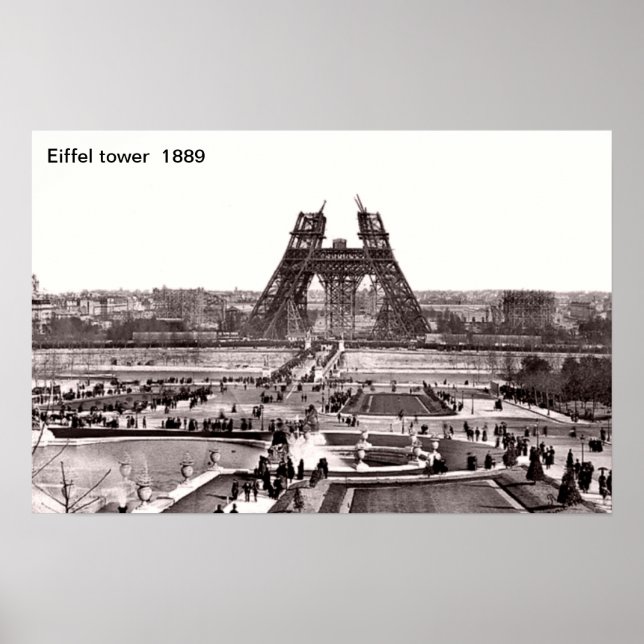 Poster Tour Eiffel (Devant)