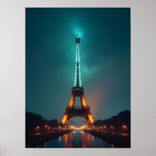 Poster Tour Eiffel de Paris