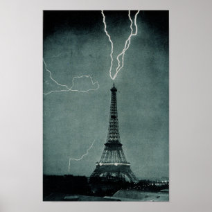 Poster Tour Eiffel frappé