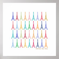 Tour Eiffel Paris Décor mural