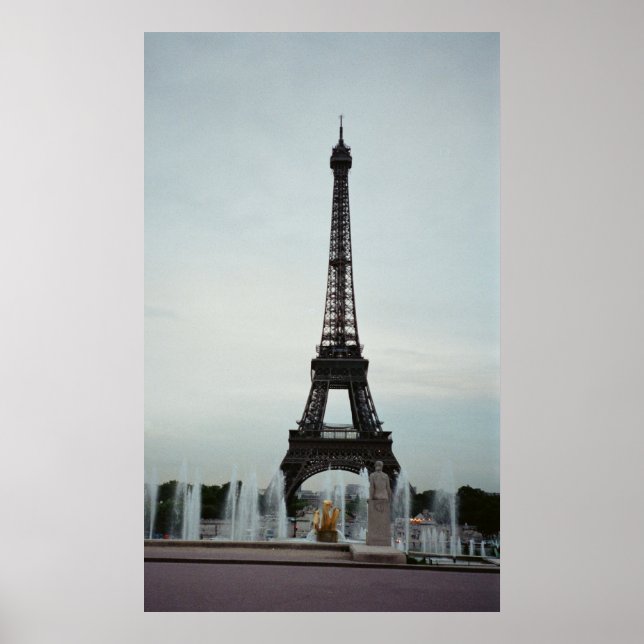 Poster Tour Eiffel - Paris, France (Devant)