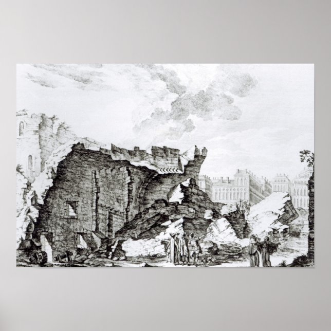 Poster Tour San Roque, Lisbonne (Devant)