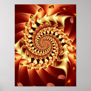 Poster Tourbillon de bronze
