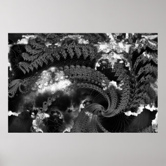 Poster Tourbillon de nuit