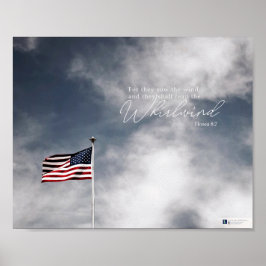Poster Tourbillon (Hosea 8:7)