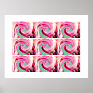 Poster Tourbillons chanceux