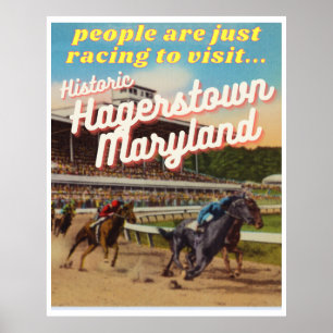 Poster touristique Retro